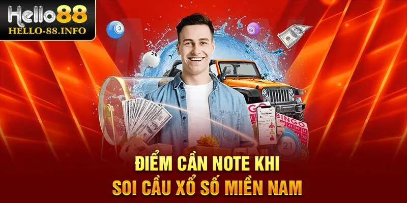 Điểm cần note khi soi cầu xổ số miền Nam