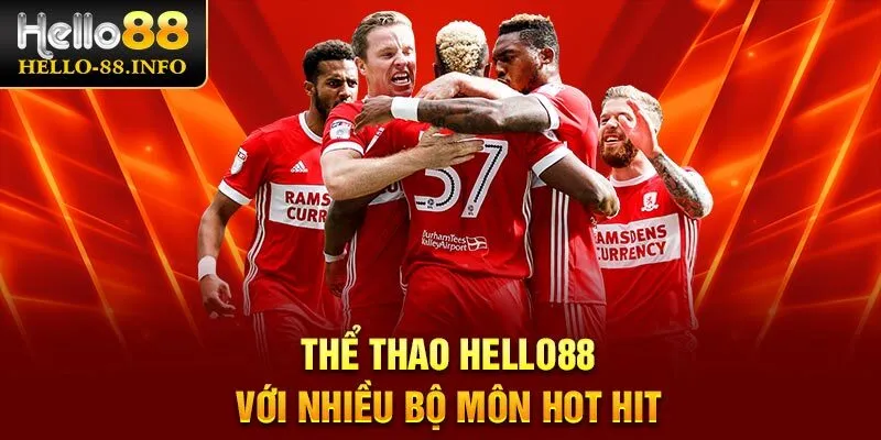 Thể thao Hello88 với nhiều bộ môn hot hit